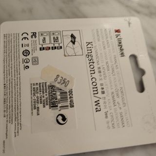 Kingston Micro Sd 4 Gb 2011 NUEVA