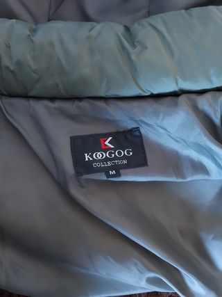 Anorak Verde Acolchado Koogog Talla M