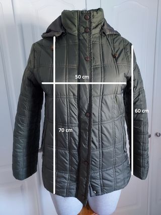 Anorak Verde Acolchado Koogog Talla M