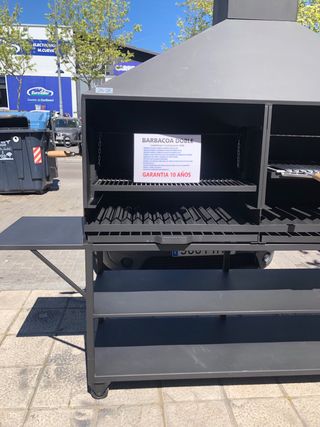 BARBACOA LEÑA/CARBON MODELO DOBLE