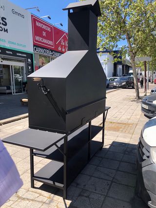 BARBACOA LEÑA/CARBON MODELO DOBLE