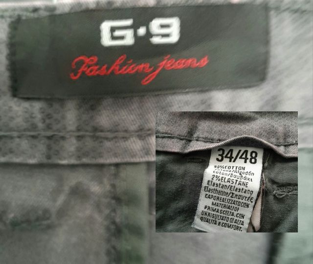 Pantalone G.9 Faschion Jeans tg 48 