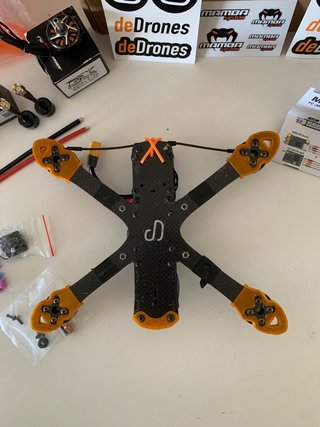 Kit Drone fpv dedrones gafas y baterias 6s