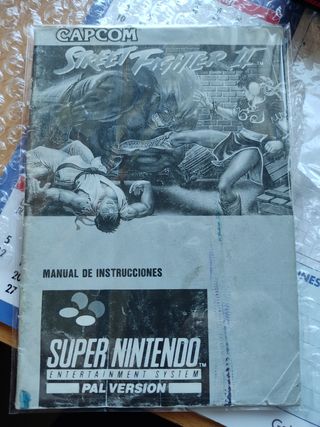 SNES Super Nintendo Street Fighter 2