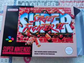 SNES Super Nintendo Street Fighter 2