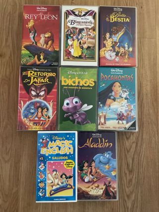 Pack VHS Disney