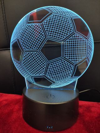 Lampada LED pallone calcio