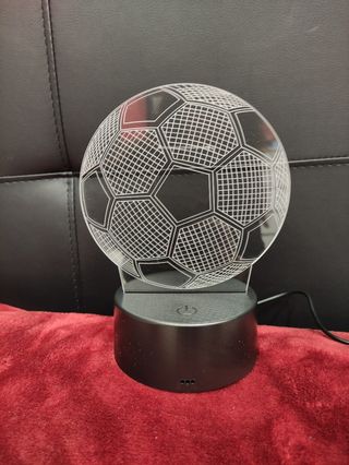 Lampada LED pallone calcio