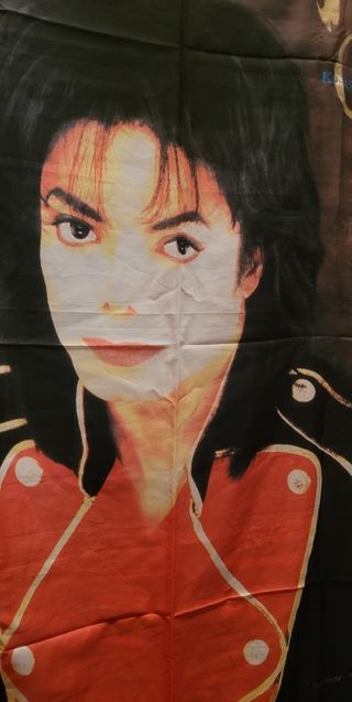 Michael Jackson bandiera