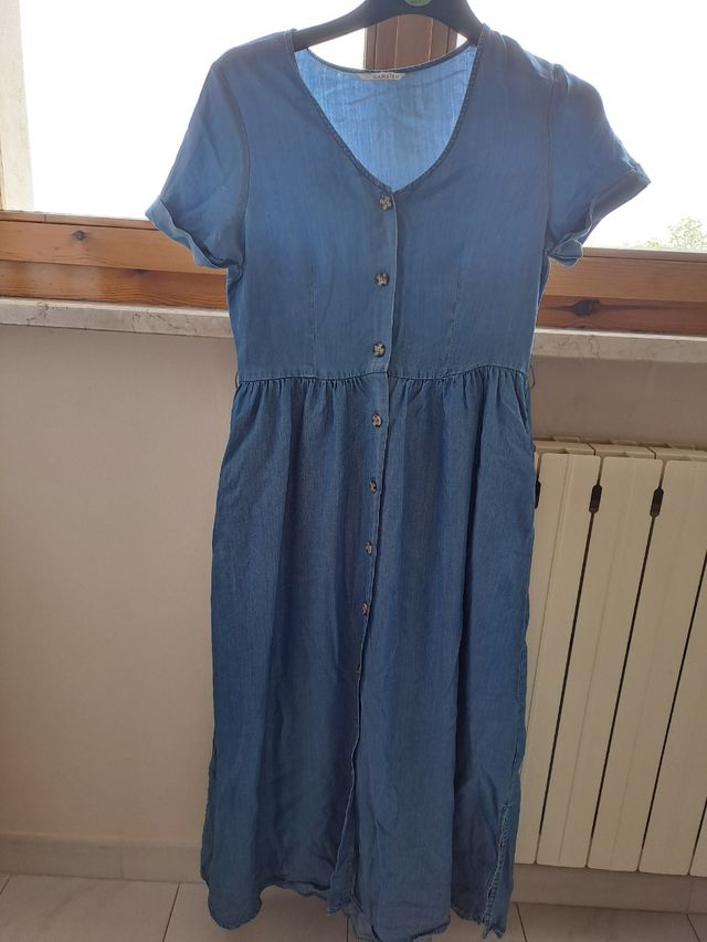 Abito giorno color jeans