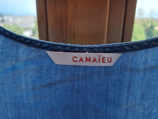 Abito giorno color jeans