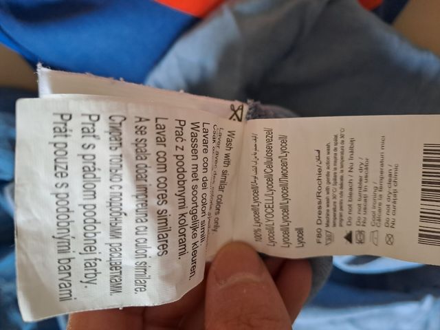 Abito giorno color jeans