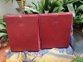 antigua pareja cuadros religiosos