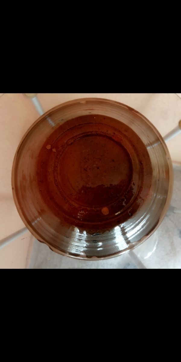 Antigua Fuente o escudella de Cerámica Popular.