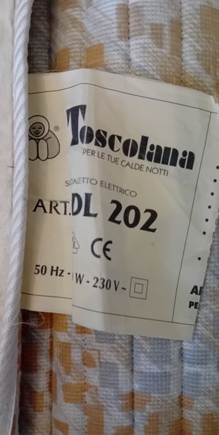 Scaldaletto elettrico matrimoniale