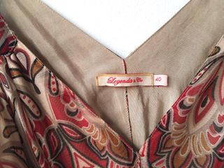 Vestido gasa largo Leyenda Co