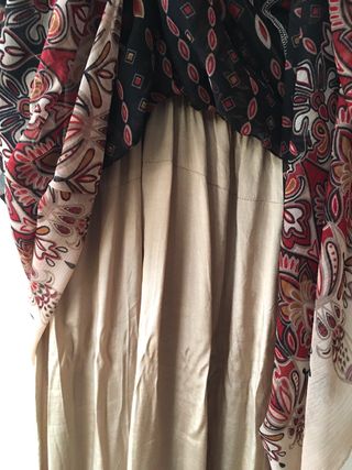 Vestido gasa largo Leyenda Co