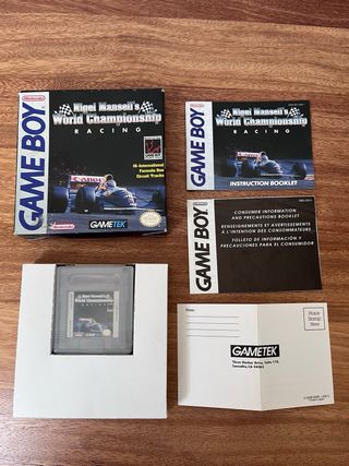 Nigel Mansell’s Racing Game Boy