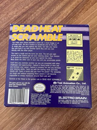 Dead Heat Scramble Game Boy