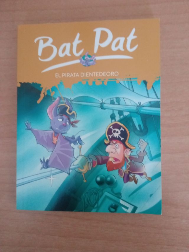 Libro BAT PAT. El pirata dientedeoro