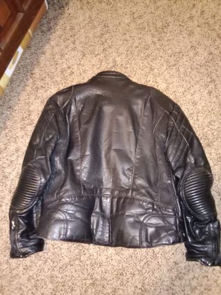Chaqueta moto cuero