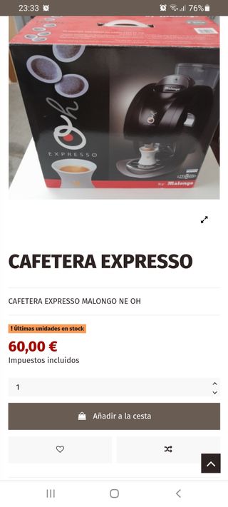 Cafetera