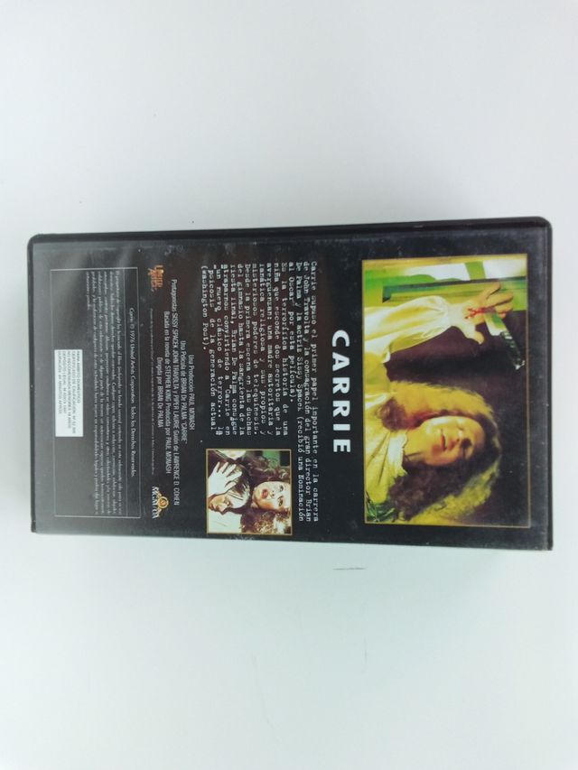 CARRIE VHS in buone condizioni, film di Stephen King