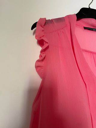 Blusa rosa de verano