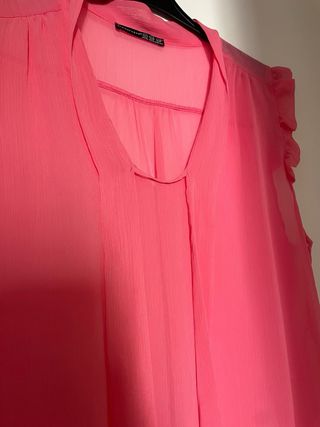 Blusa rosa de verano