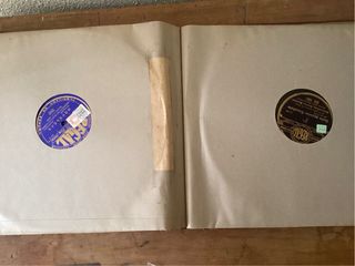 Album de discos antiguos
