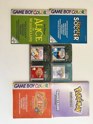 Game boy color + juegos