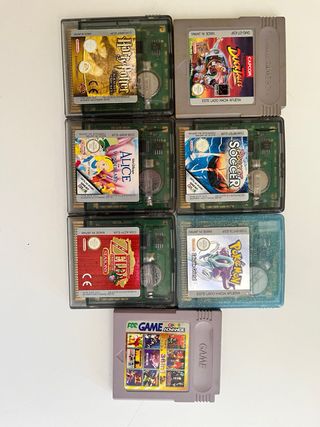 Game boy color + juegos