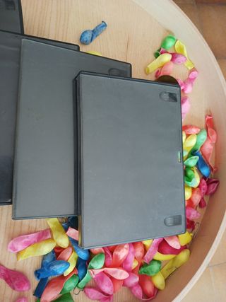 Estuche- caja DVD  6x1 euro