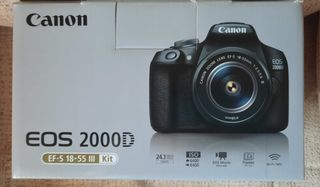 CAMARA REFLEX CANON EOS 2000D