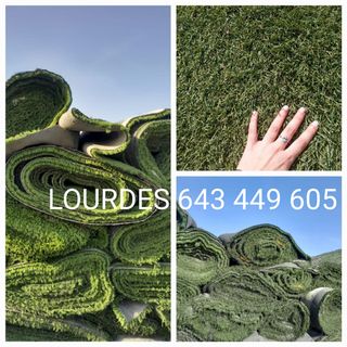 Césped artificial reciclado