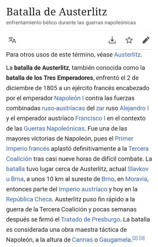 Documento Inédito original Guerra 1805