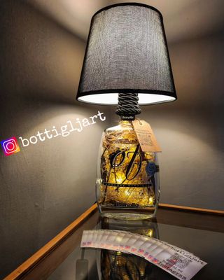 Lampada bottiglia Grappa Bonollo Of