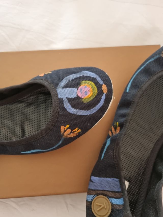 Ballerine dipinte a mano