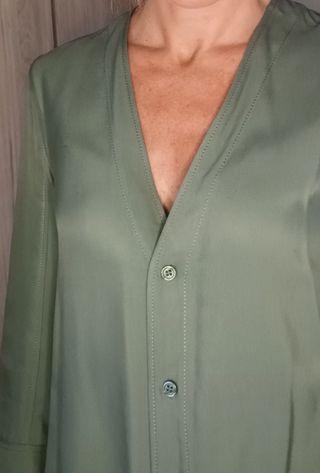 Camisa fluida Zara. Nueva