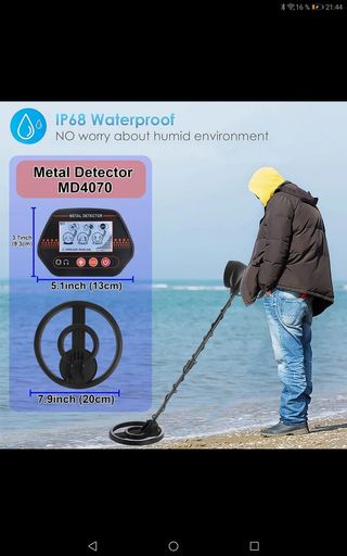 DETECTOR DE METALES INFANTIL PLAYA 
