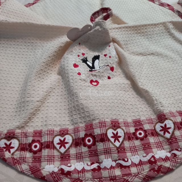 Manoplas y paño redondo de cocina. REBAJAD0