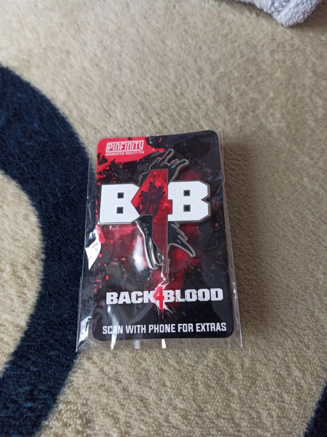pin back 4 blood b4b