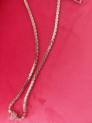 Gargantilla bisutería corazón cristal