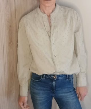 Blusa plumeti Zara. Nueva