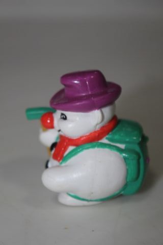FIGURA MUÑECO DE NIEVE PVC RODA BOULI MADE MACAU