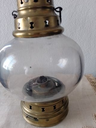 Antiguo farol de barco.