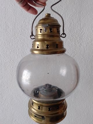 Antiguo farol de barco.