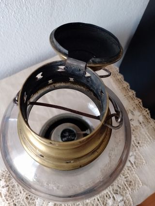 Antiguo farol de barco.