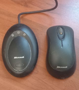 Mouse e ricevitore wireless 