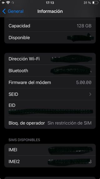 Iphone SE 2020 128GB